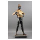 After Paul Dubois "Harlequin" Bronze