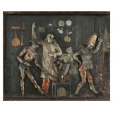 Henri L. Levasseur French Bronze Wall Plaque