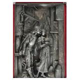Etienne Alexandre Stella Bronze Relief Plaque