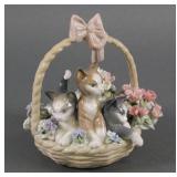Lladro "Purr-Fect" No. 1444 Porcelain Figurine