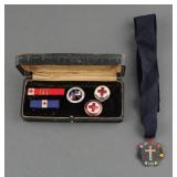 Grouping Vintage Civic Organization Pins