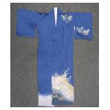 Japanese Kimono & Hiroshige Silk Prints