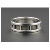 Tiffany & Co. Sterling Silver Atlas Ring