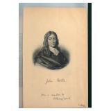 (42) British Portrait Engravings & Prints
