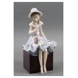 Lladro No. 1378 Suzy and Her Doll Figure