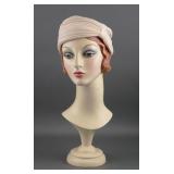 Vintage Tabletop Store Display Mannequin Head