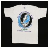 Grateful Dead Summer Tour 1993 Crew T-Shirt