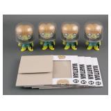 (4) Funko Pop Vinyl Mars Attacks Martian No. 01