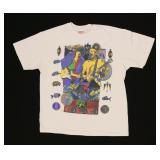 Vintage Bob Dylan Carlos Santana 1993 Tour Shirt