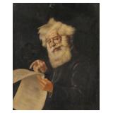 M. SAURET, Oil on Canvas, Good Article