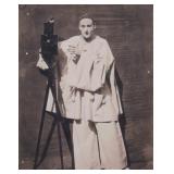 Framed Nadar Photograph Pierrot the Photographer