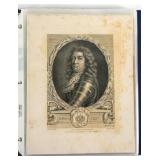 (60) Historical Engravings & Portrait Prints