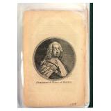 (50) Historical Portrait Prints British Nobility