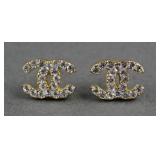10KT Gold and Diamond Earrings