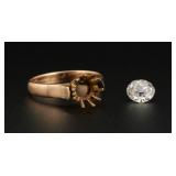 14KT Gold and Diamond Ring