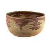 Native American Woven Feast Basket Maidu Yokuts