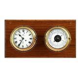 German Schatz Ships Clock and Precision Barometer