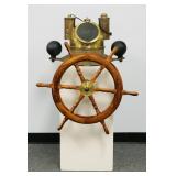 WWI Compensating Binnacle E.S. Ritchie Compass