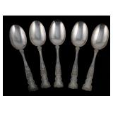 (5) Sterling Silver Gorham Buttercup Spoons