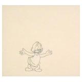 Original Scrooge McDuck Animation Production Cel