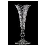 Signed Hawkes "Queens" Vase