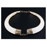 18KT Warthog Wild Boar Tusk Necklace Choker
