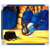 Original Smurfs Animation Production Cel Art