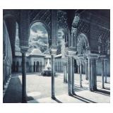 1920s Alhambra Court of Lions Large Photograph