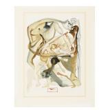 Salvador Dali Divine Comedy Woodblock Print