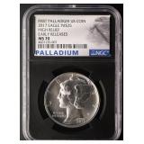 2017 $25 Palladium Eagle NGC MS70 Early Release
