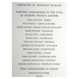 SET ELMYR LITHOGRAPH HOMMAGE SERIES