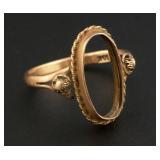 10K Gold Ring Without Stone