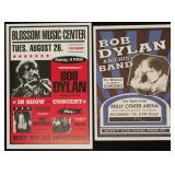 (4) Vintage Bob Dylan Concert Posters