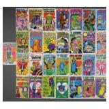 (29) 1966 Topps Insult Postcards