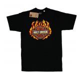 1999 Harley-Davidson Flame Logo T-Shirt L