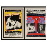 (4) Bob Dylan Concert Posters 1998-2001