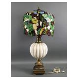 Tiffany Style Stained Glass Table Lamp