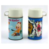 Vintage Barbie & Liddle Kiddles Thermos Bottles