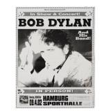 Original Bob Dylan 2002 Hamburg Concert Poster