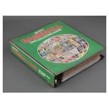 Vintage Baseball & Football Trading Card Binder