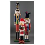 (3) Nutcracker Figures