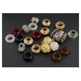 Brighton & 925 Sterling Charm Bead Lot