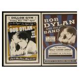 (4) Bob Dylan Concert Posters