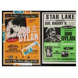 (4) Vintage Bob Dylan Concert Posters