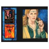 Lori Detrick 1995 Dragon Storm Original Art