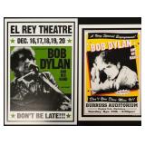 (4) Bob Dylan Concert Posters 1997-2001