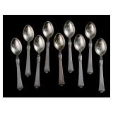 (9) Cohr Sterling Demitasse Spoons