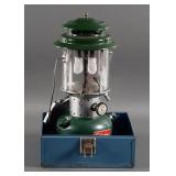 Coleman Model 220F Gas Lantern w/ Sears Case
