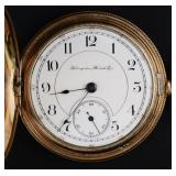 Antique Hampden Hunter Pocket Watch
