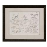 Guy Harvey Signed Limited Edition Fish Print